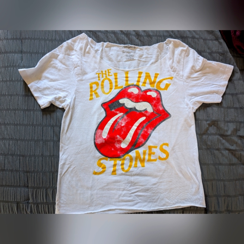 Rolling Stones White T-Shirt